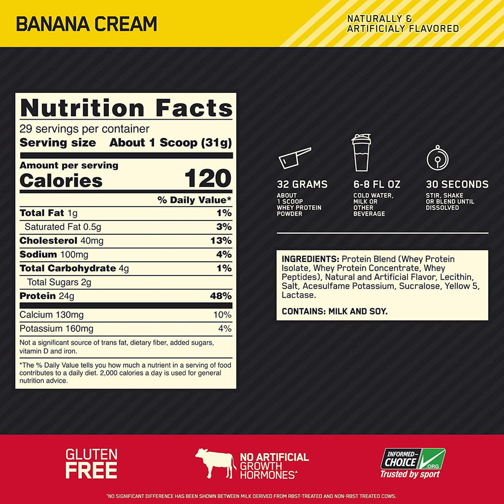 Whey Protein Powder Banana